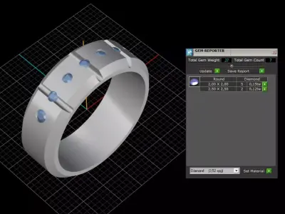 ring men  3D print model
