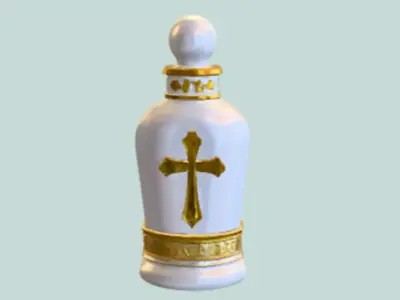 luxury perfume bottle  3D Game Ready Model 3D model