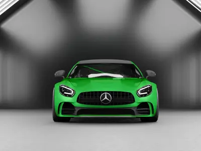 Mercedes-Benz AMG GT R 2020 3D and high Quality Car wheels  3D Model Pack