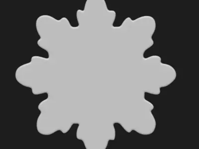 Flowers Base IMM Obj Brush Pack 10 in One 3D model