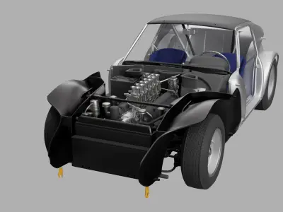 Ferrari 250 GTO - Car Kit - Base Kit 3D print model