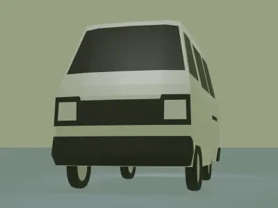 Low poly Bolan Omni Low-poly 3D model