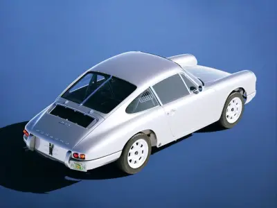 Porsche 912 R 1968 Low-poly 3D model