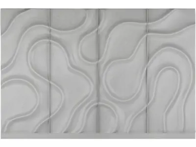 Nebula 3d wall panel 3D model