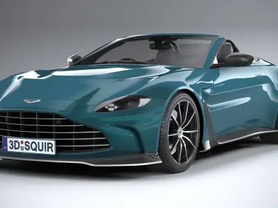 Aston Martin V12  Vantage Roadster 2023 3D model
