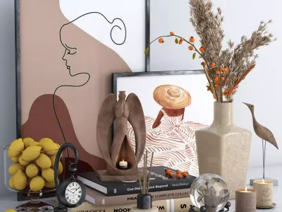 Decorative set 11 3D model