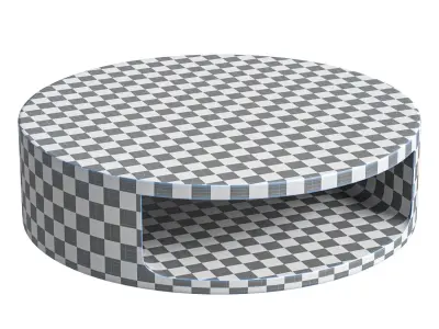 Hot sale luxury popular style coffee table 3D model