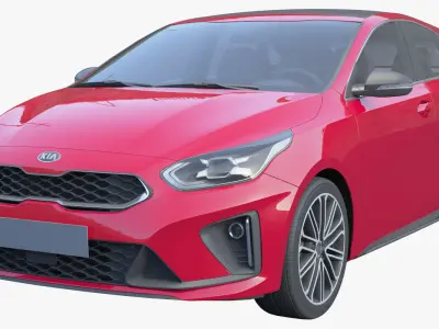 Kia Proceed 2019 3D model