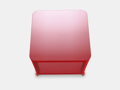 TINGBY Side table on castors 2 3D model