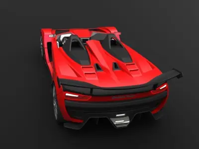 Alena Roadster Concept 3D model