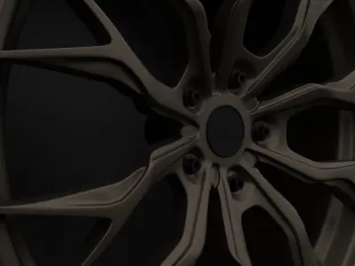 sport rim pack 3D model