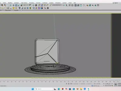 UHF READER Low-poly 3D model