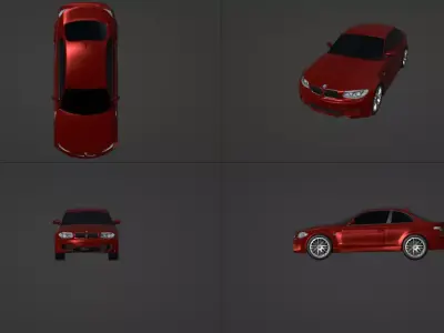 Car model Free low-poly 3D model by karapetyanhovsep2010