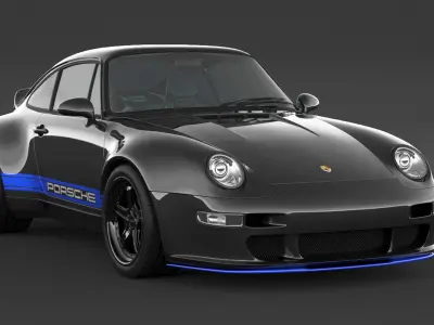 Porsche 993 Gunther Werks 400R 3D model