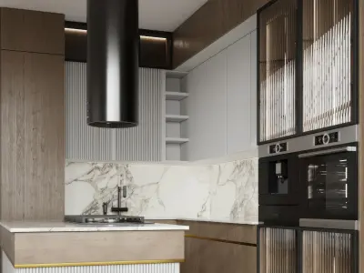 Kitchen 072 3D model