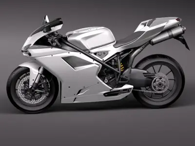Ducati 1198 3D model