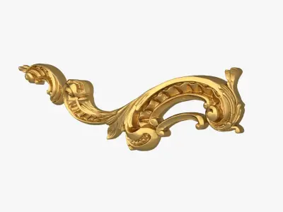 Classic decor ornament 253 3D model