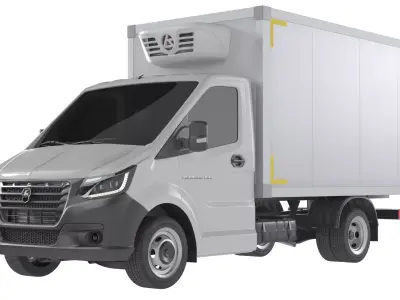 Gazelle Nn Isometric Van 3D model