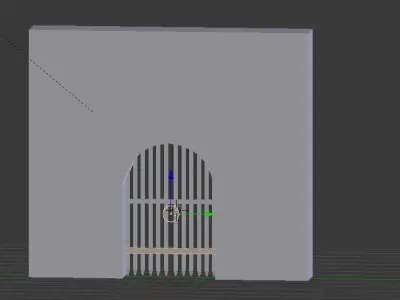 Portcullis - Castle gates 3D model