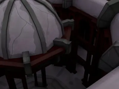 Royal Coliseum Free low-poly 3D model