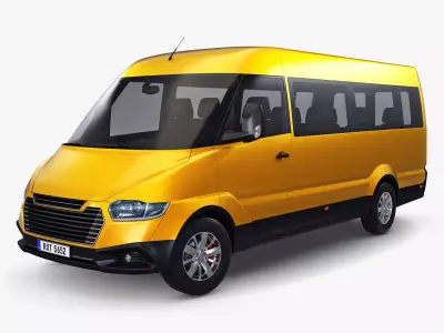 Generic Passenger Van M 2 3D model