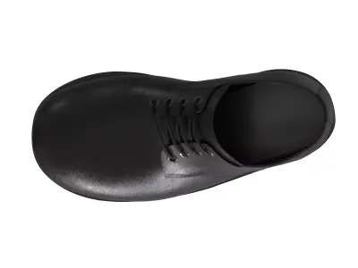 Balenciaga Derby leather shoes Clo3d 3D model