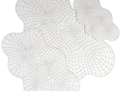 MushThe Bur Rug 3D model
