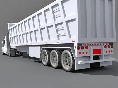 Dump Truck 10 3D model