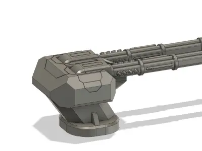 Large Turret V3 Free 3D print model