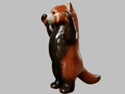 Red Panda 3D model buy