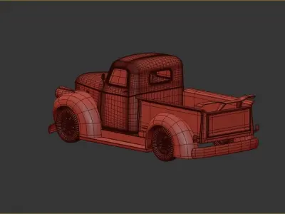 1946 Chevrolet ak 216  3D model