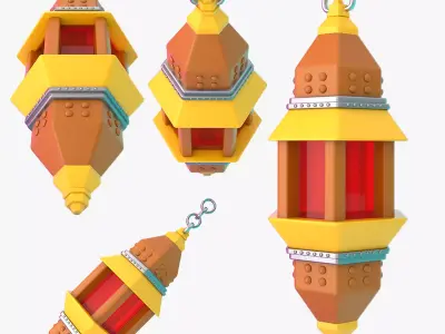 Ramadan Lantern  3D model