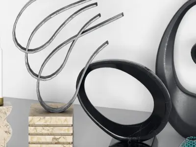 Decorative set  28 3D model