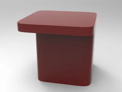 Siblo Side Table Low-poly 3D model