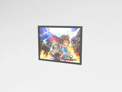 Little Fighter Online Painting v1 005 Free low-poly 3D model