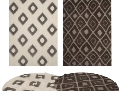 Rugs No 298 Low-poly 3D model