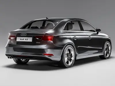 Audi A3 Sedan Berline 3D model