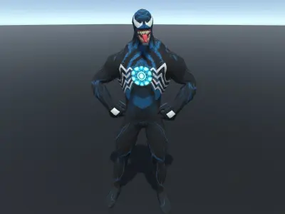 venom 3d model 3D model