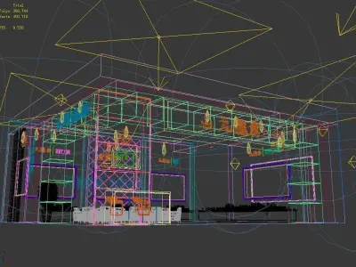 Exhibition - Area - 11X12-3DMAX2012-021 3D model