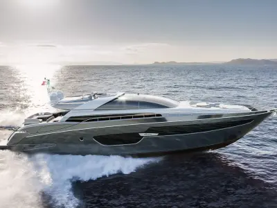 Riva 88 Domino Yacht - Render and 3D print 3D model