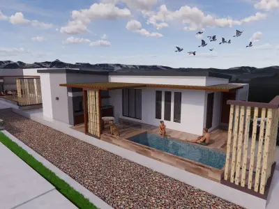 Casa de campo 3D model