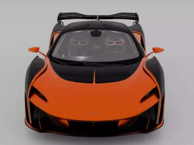 McLaren Sabre 3D model