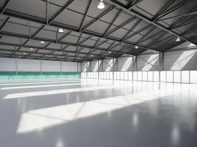Exhibition Hall Interior 10 Low-poly 3D model