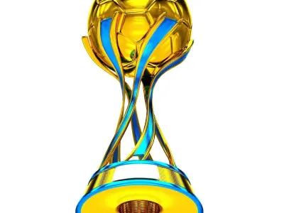 Football Soccer Cup Trophy 3D model