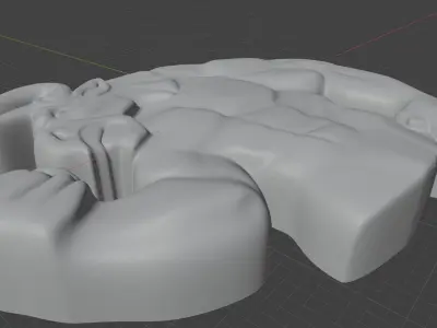 Bull CNC 3D Print  3D print model