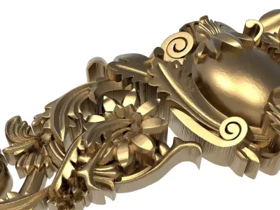 decorative pattern ready for 3D printing 3D model 28