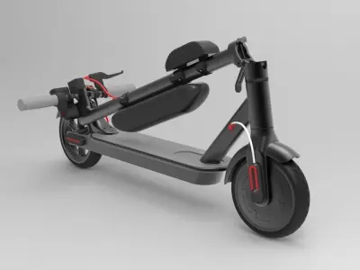 Electric Scooter Xiaomi Mijia 3D model