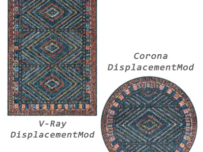 Rugs No 177 Low-poly 3D model