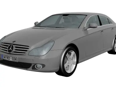 Mercedes benz cls 2005 Free 3D model
