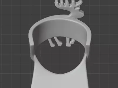 Christmas Napkin Holder 3D print model purchase